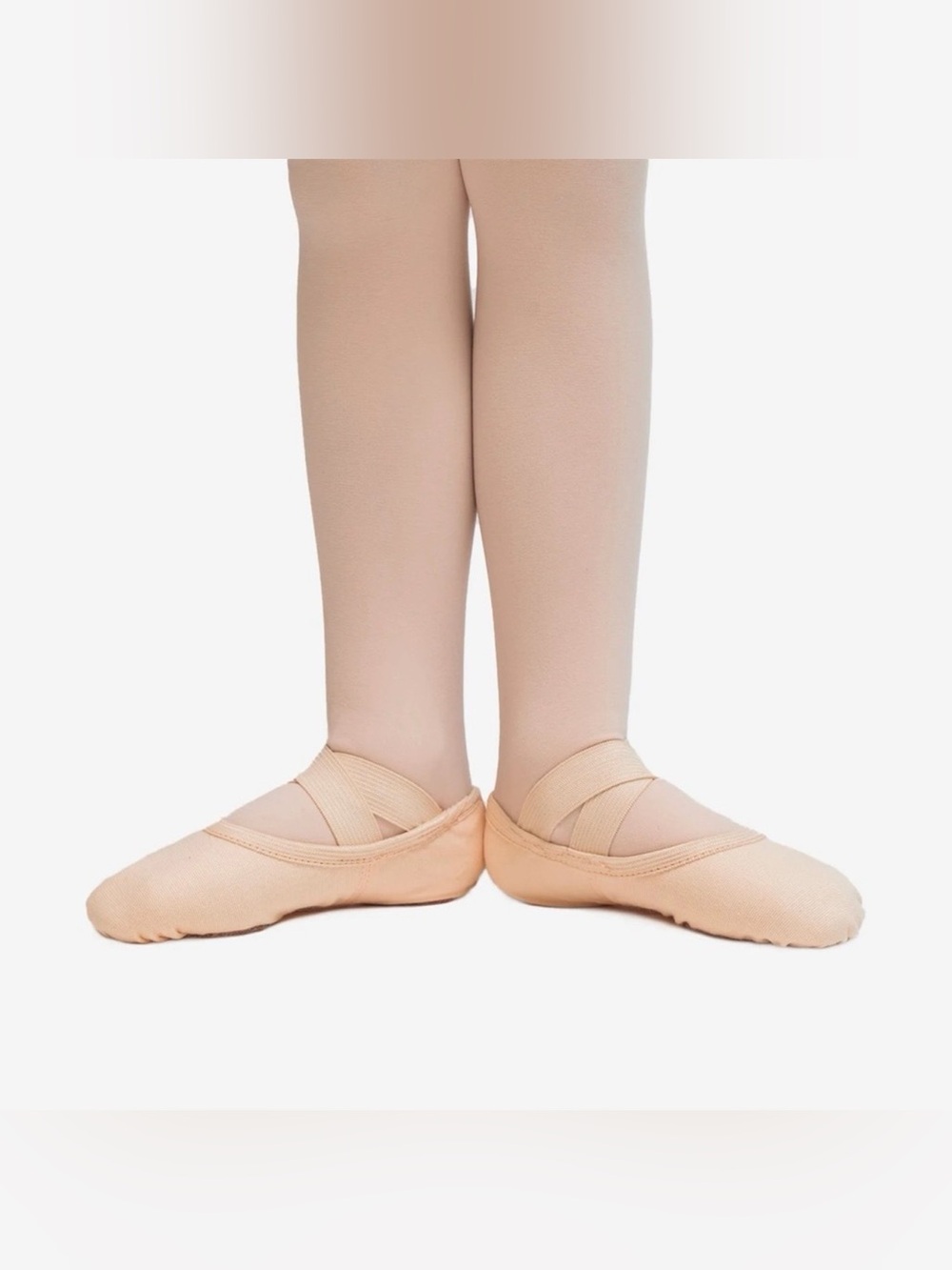 So Danca Bliss SD16 Child Ballet Shoes Light Pink Canvas 9.5 UK/10.5 Kids US